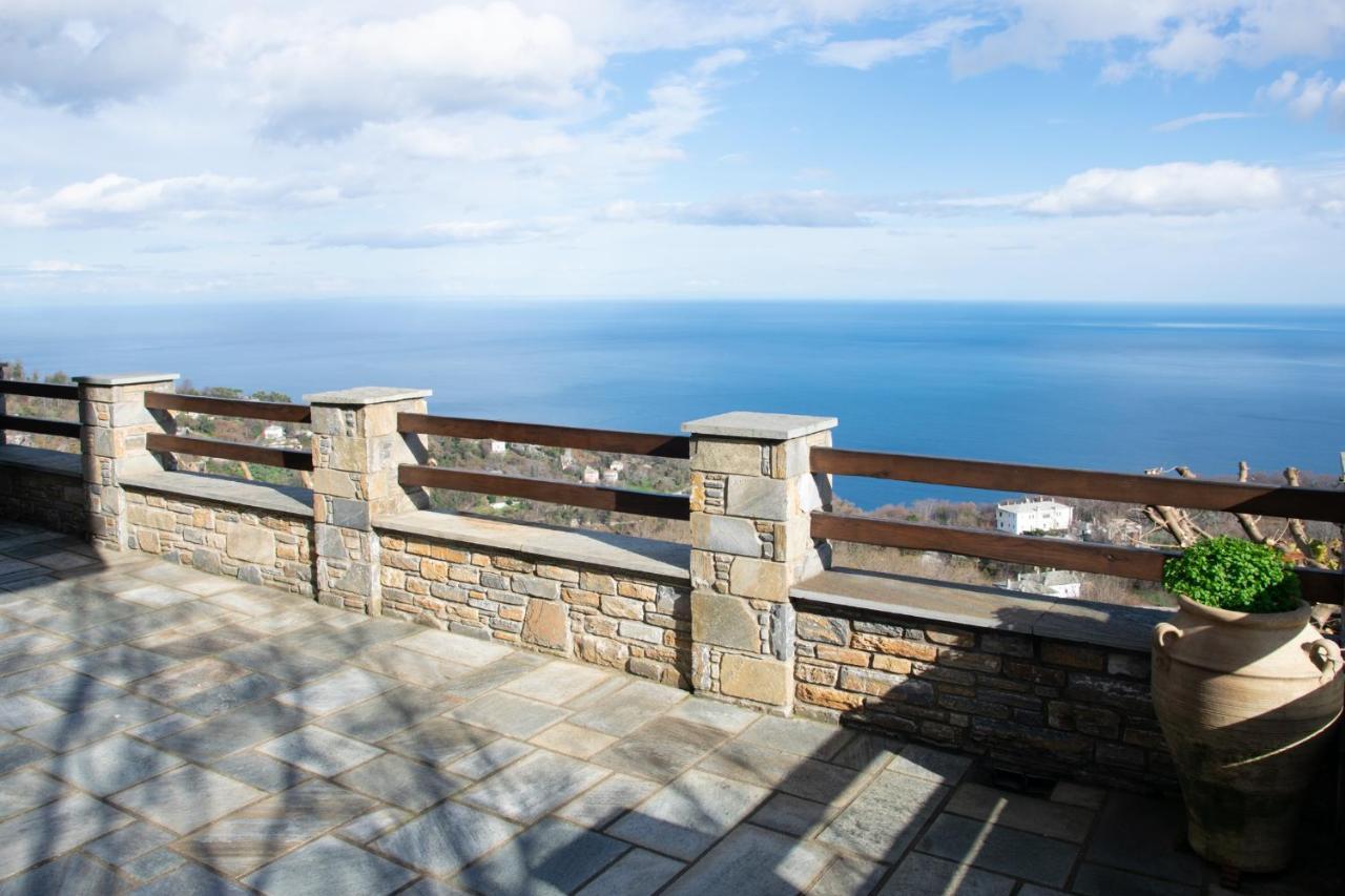 Θαλλώ Luxurious Villa Tsagkarada Exterior foto