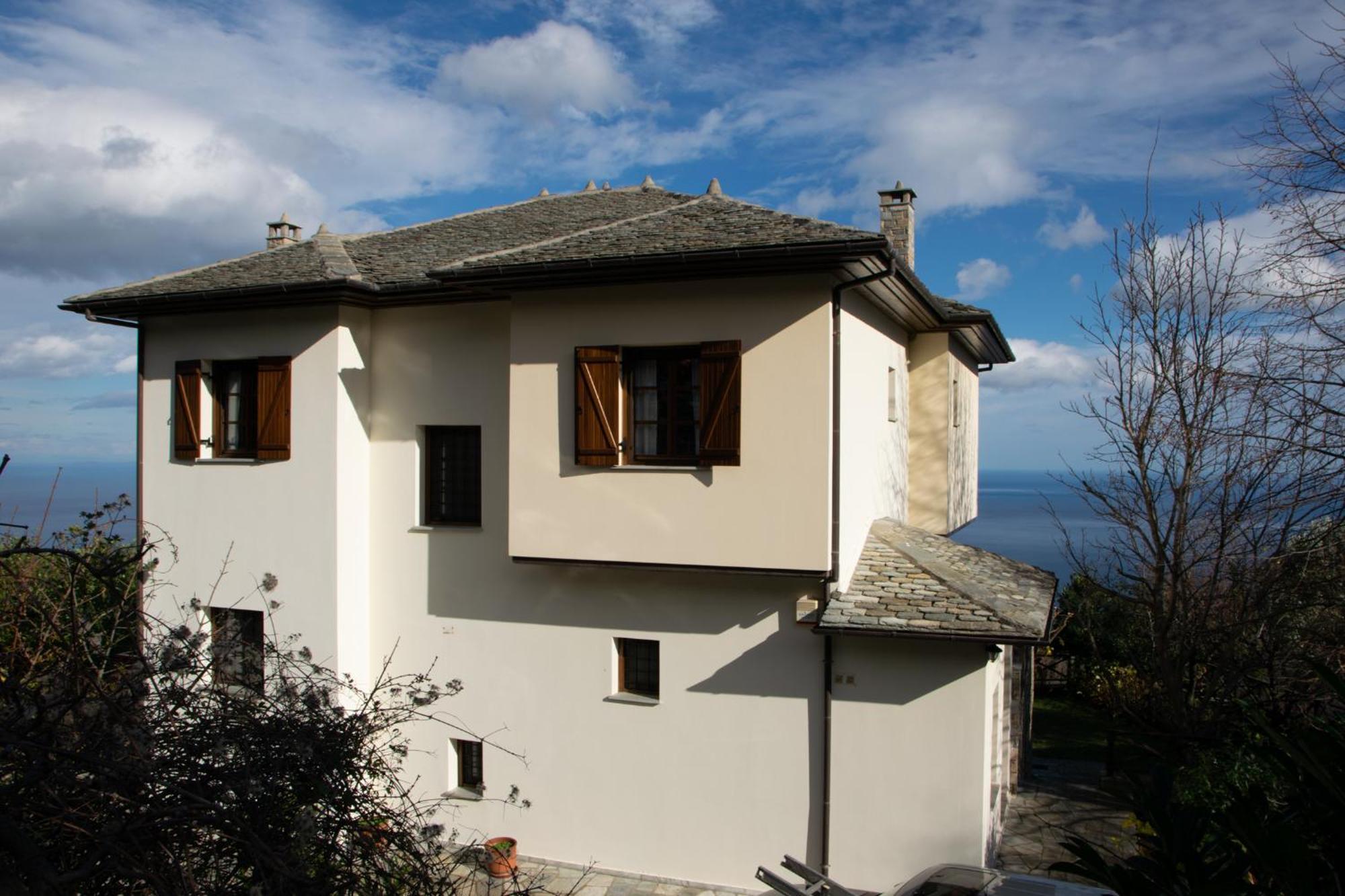 Θαλλώ Luxurious Villa Tsagkarada Exterior foto