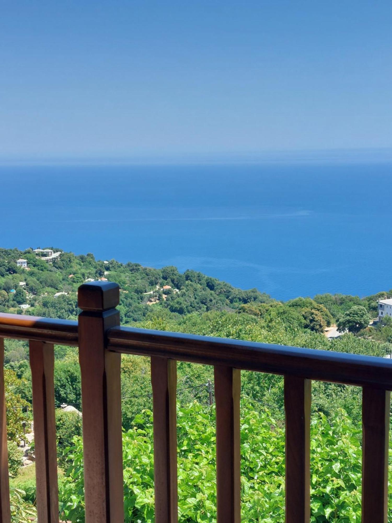 Θαλλώ Luxurious Villa Tsagkarada Zimmer foto