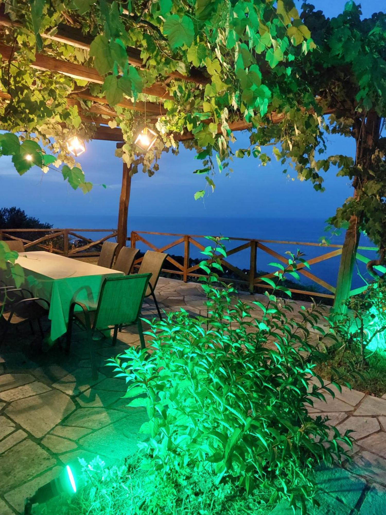 Θαλλώ Luxurious Villa Tsagkarada Exterior foto